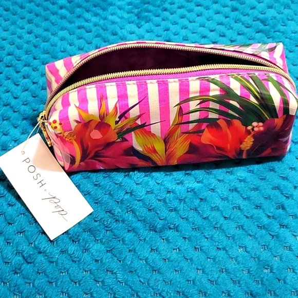 Cosmetic Bag Floral Print - Picture 4 of 4